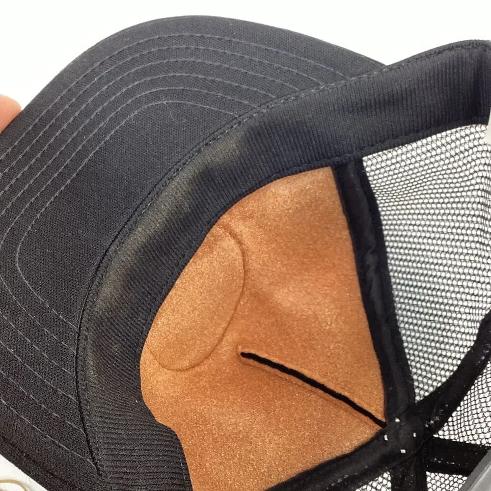 Vintage NRA Black Mesh Trucker Hat Snapback Made In USA One Size